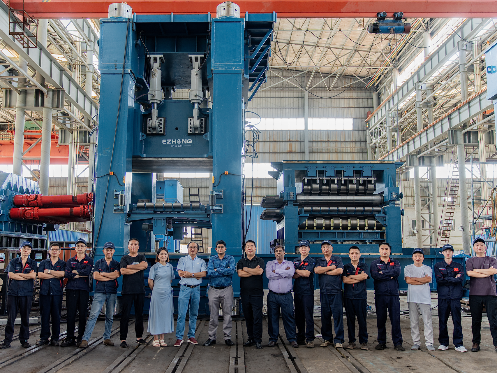 La machine à niveler à plaque chauffante CNC 13r 40*1650 a été conçue et fabriquée par EZHONG pour JSL