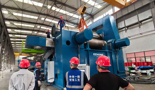 160x4200mm 3 rouleaux de cintreuse